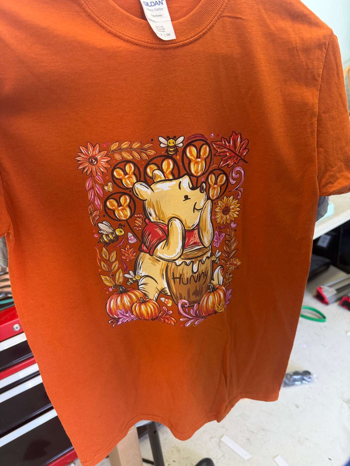 Fall Bear -PREMADE Gildan