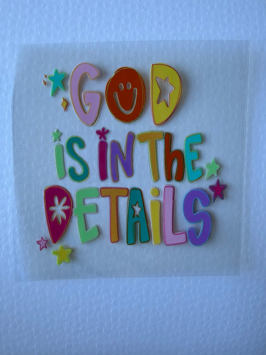 God is in the details