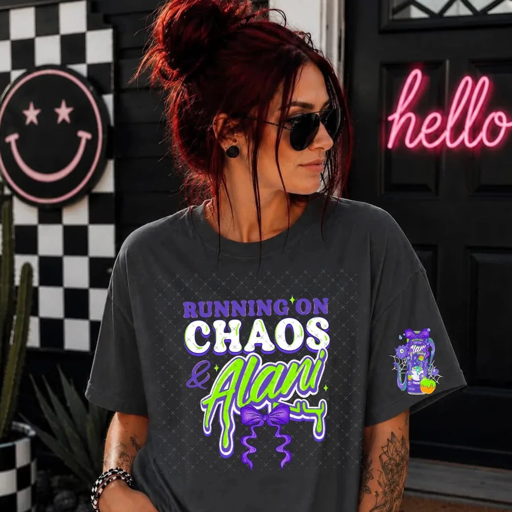 Running in chaos and Energy Drink