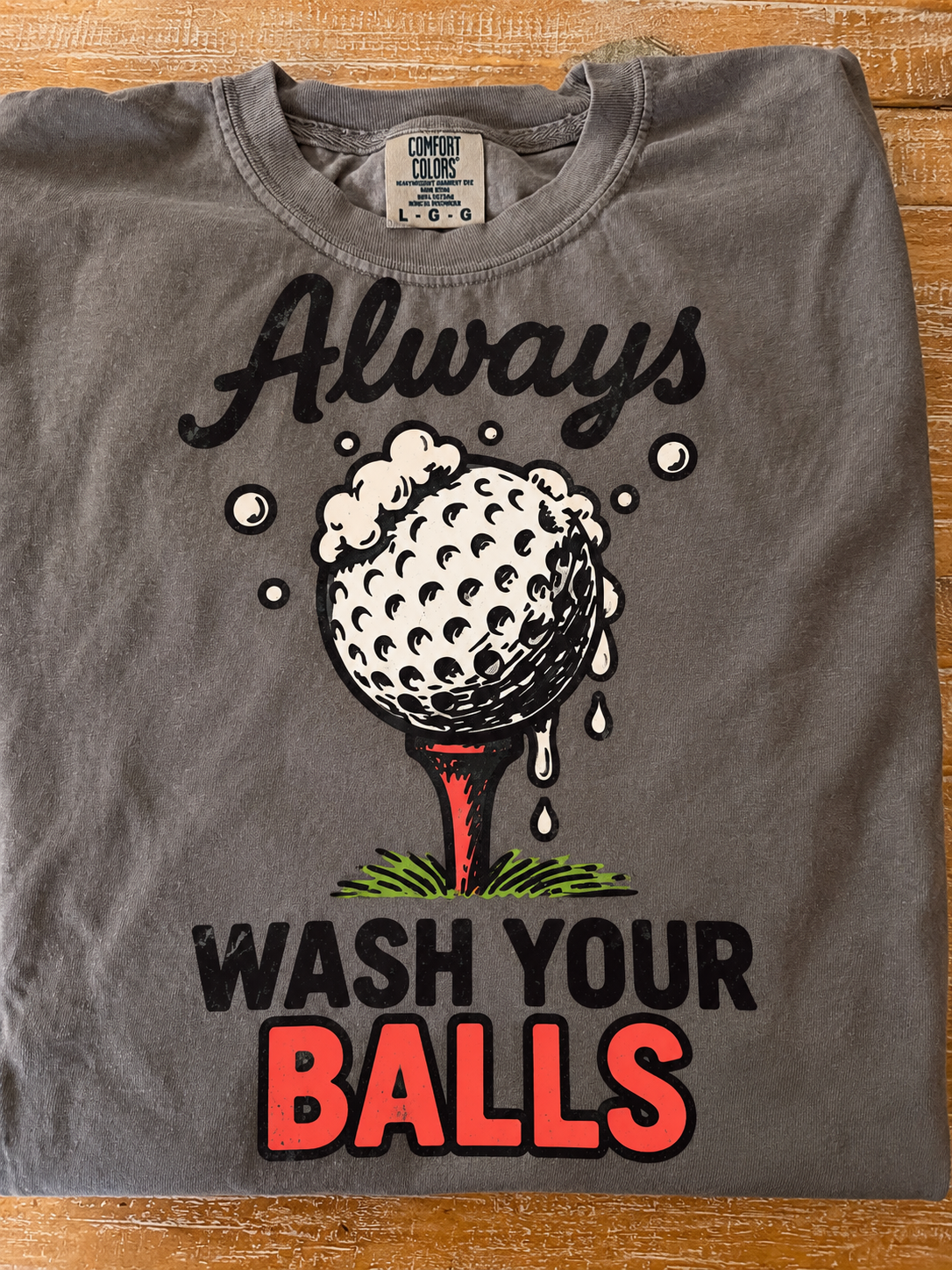 Always wash your balls