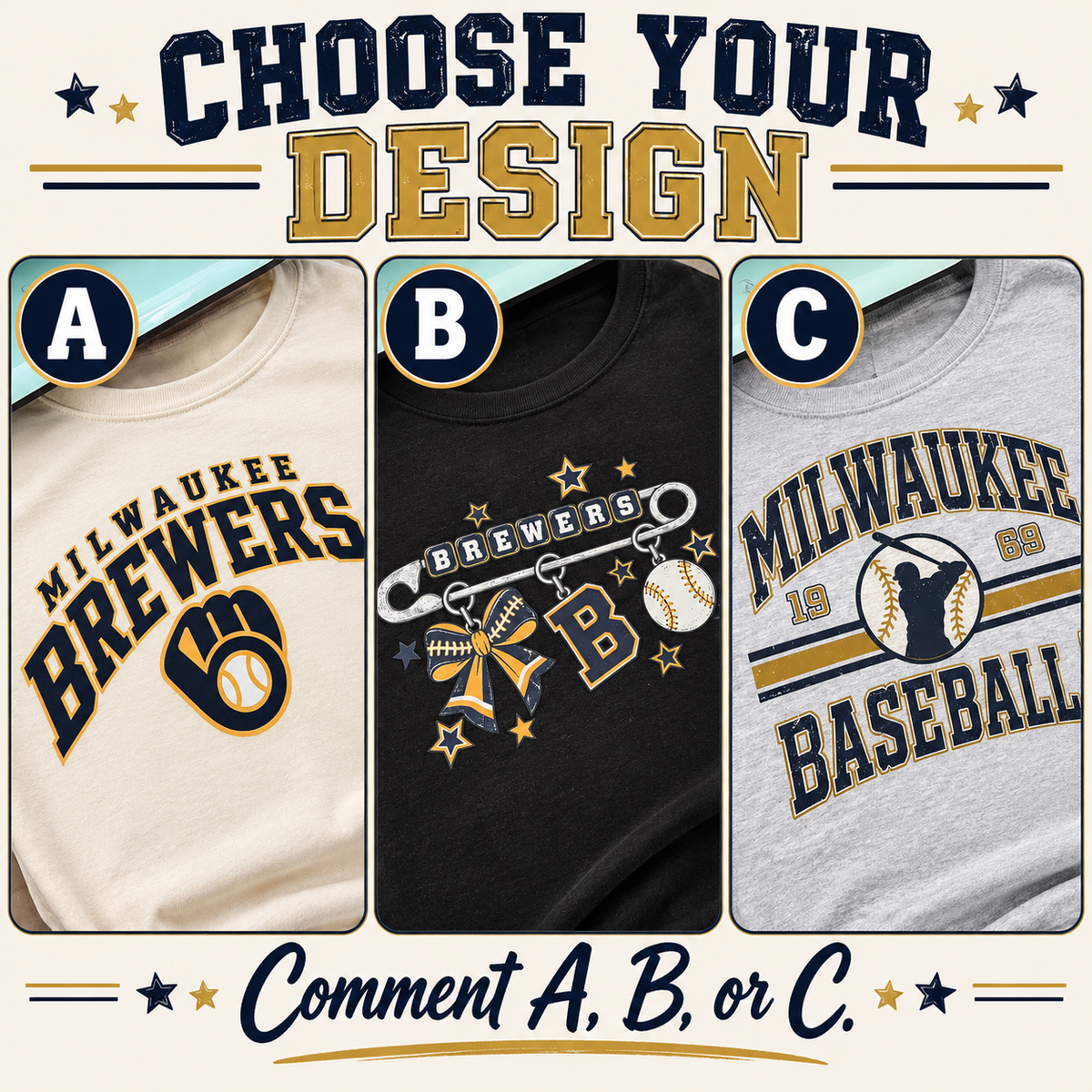 YOUTH Brewers WORLD SERIES - Crewneck