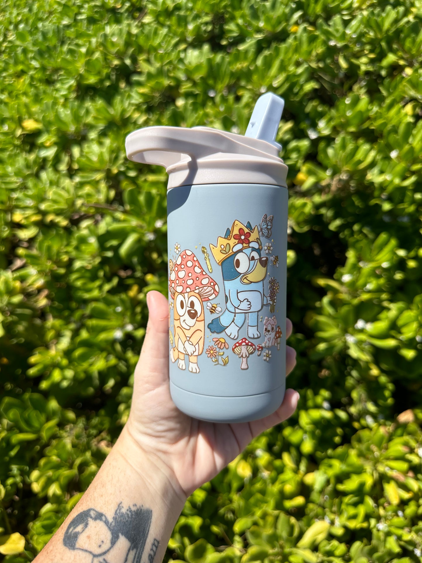 Kids Bluey Soft Matte Tumbler