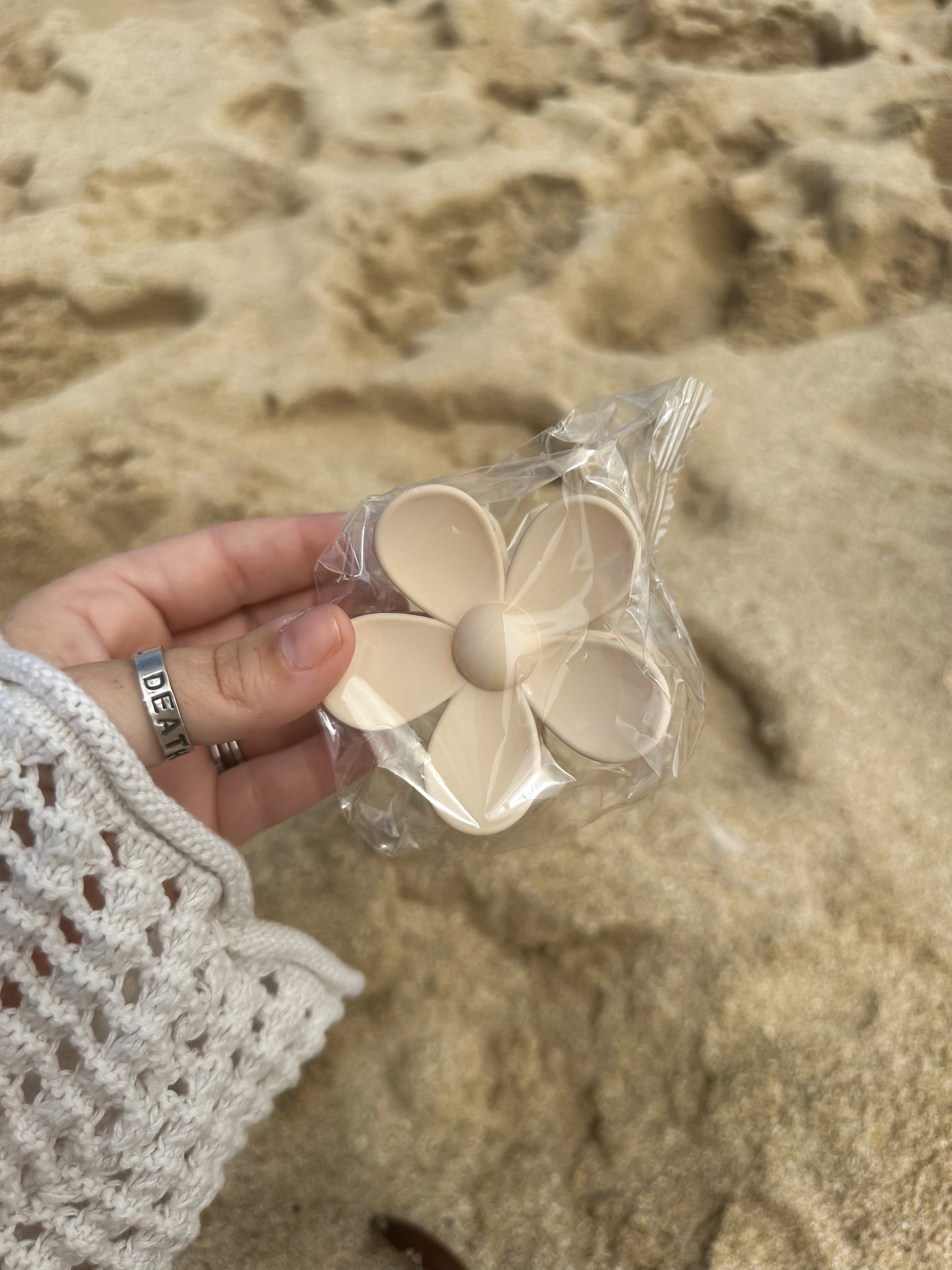 Flower Claw Clip