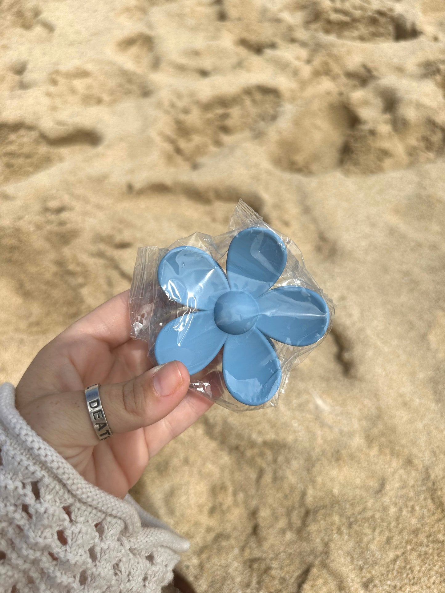 Flower Claw Clip