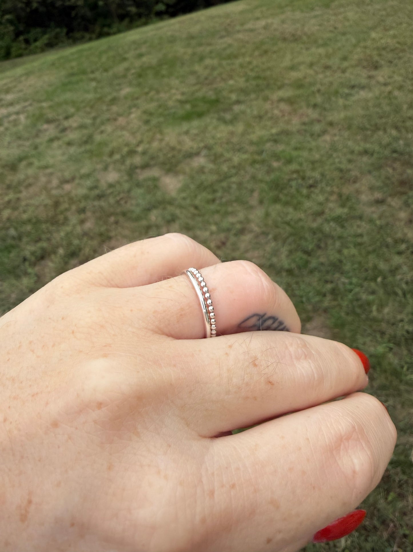 Small Round stackable band