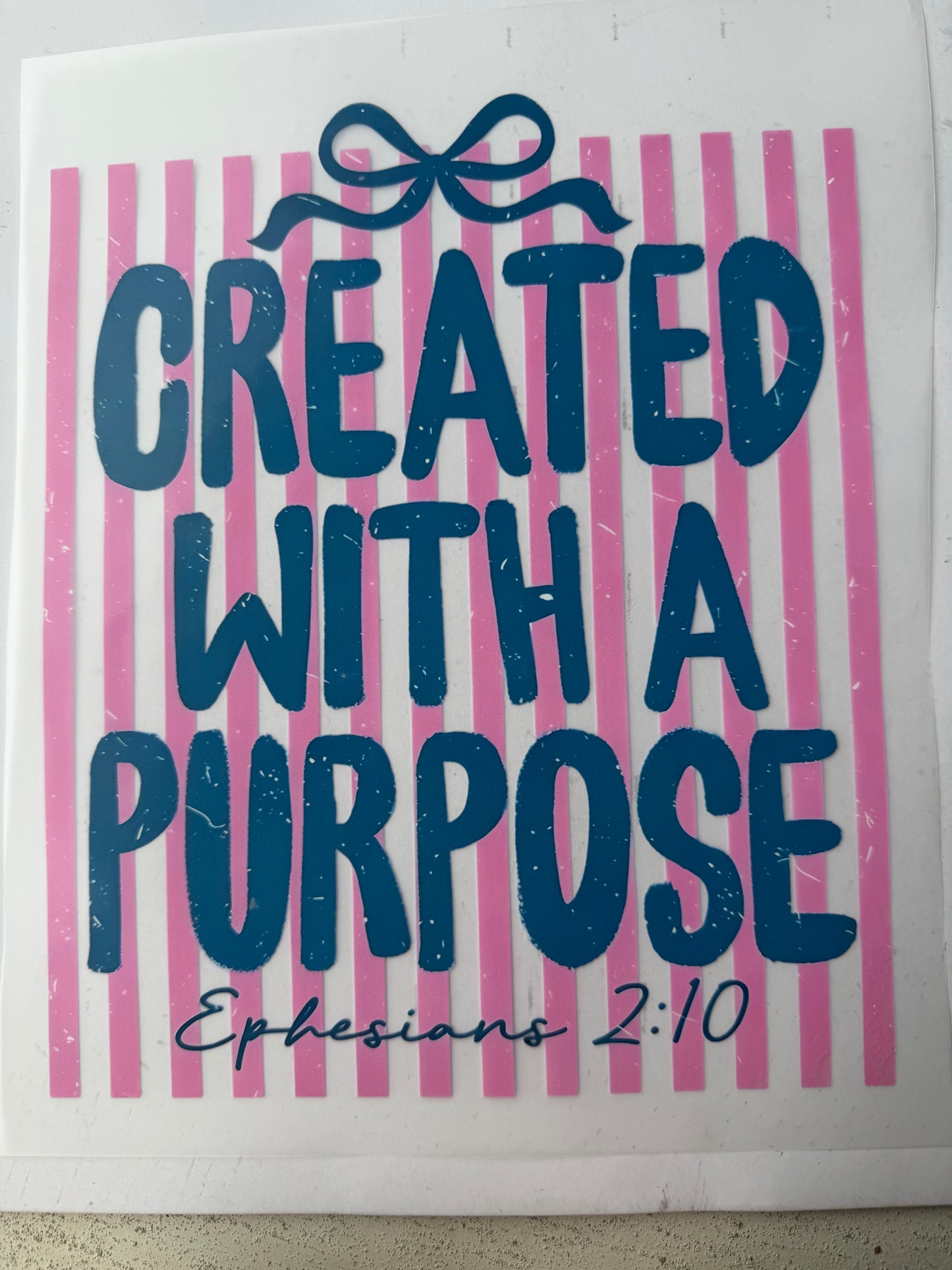 Created with a Purpose