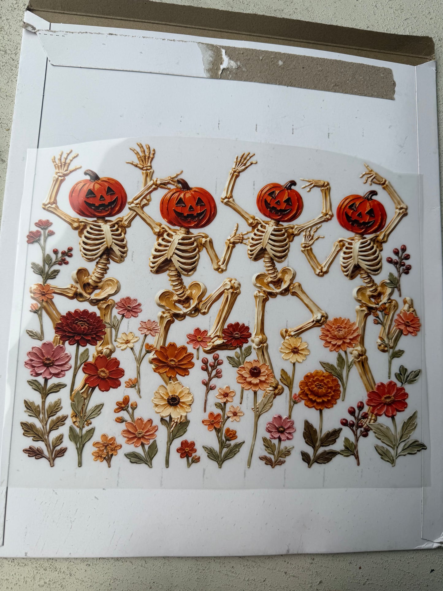 Dancing Pumpkin skeletons