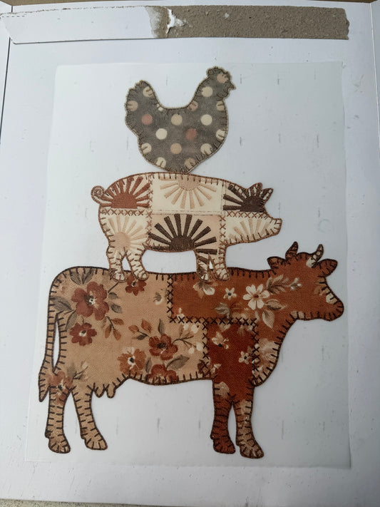 Fall Farm animals