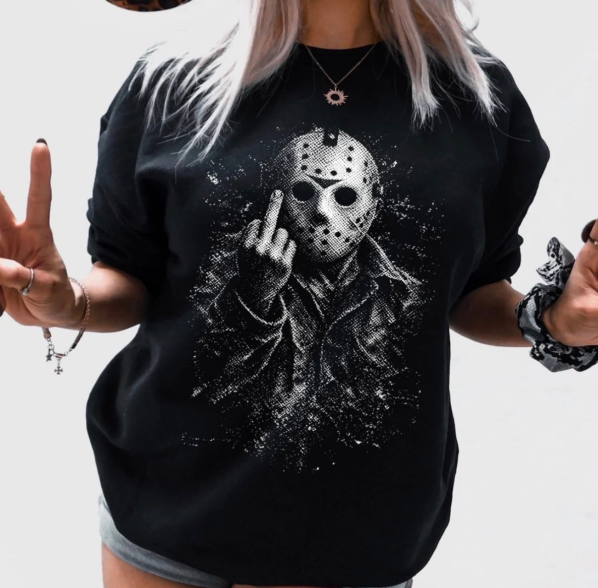 Jason middle finger