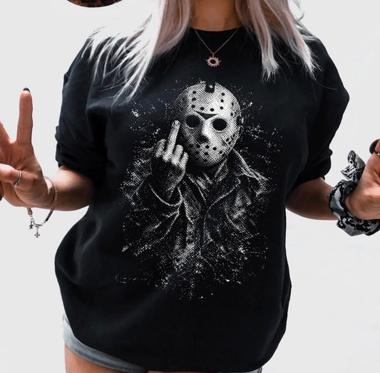 Jason middle finger