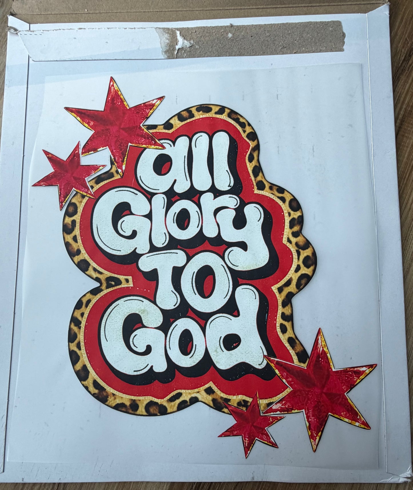 All Glory to God