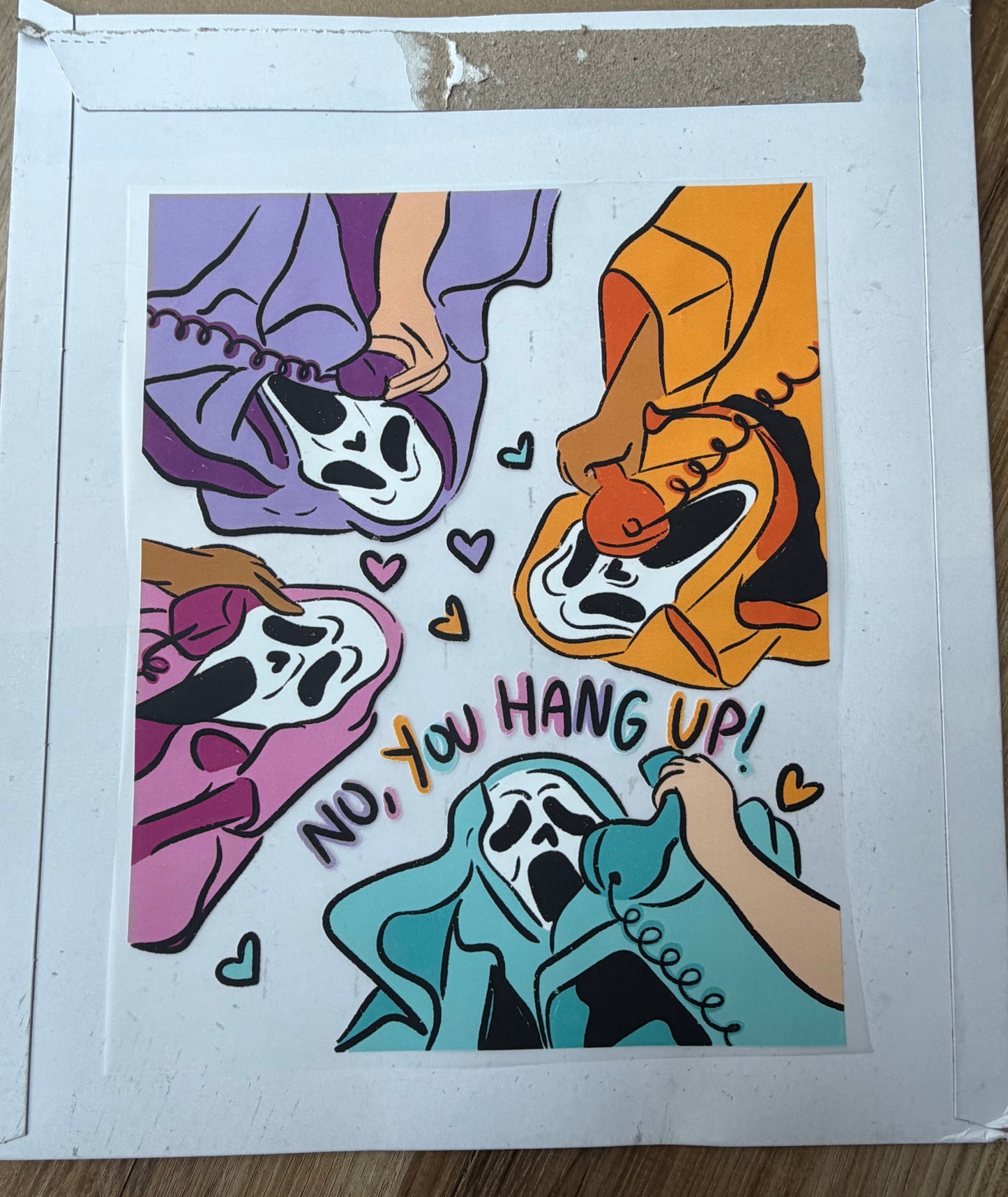 No you hang up