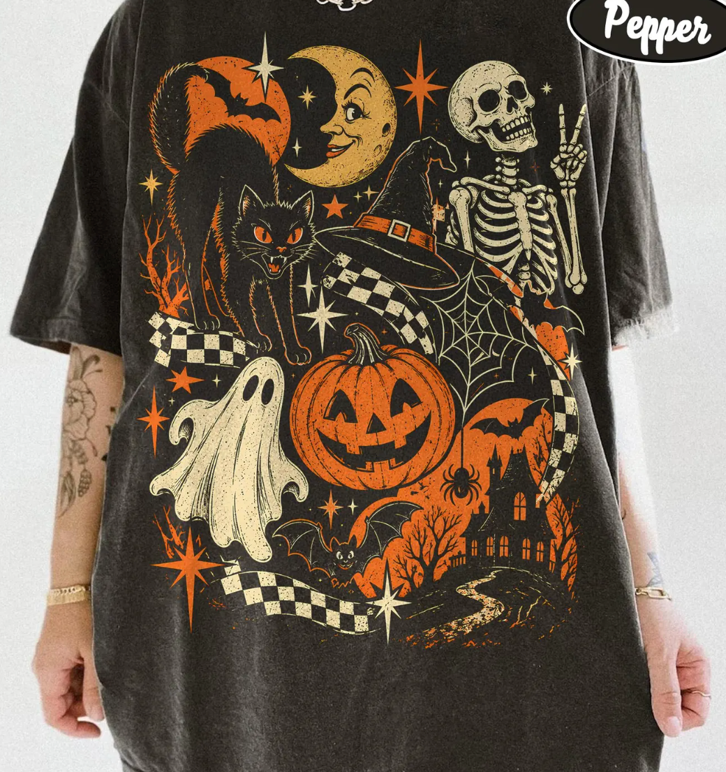 Retro Halloween Option A