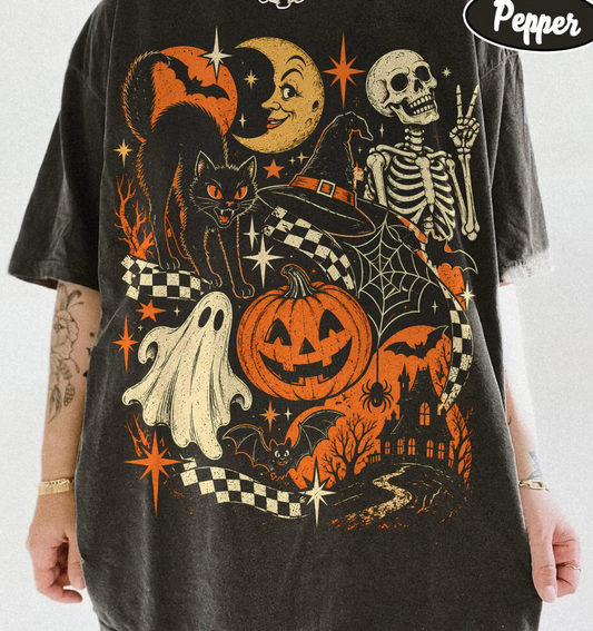 Retro Halloween Option A