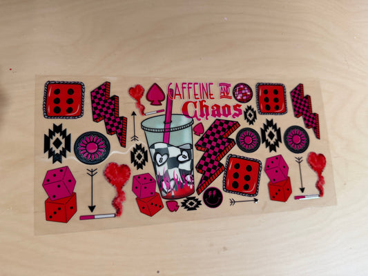 Caffeine & Chaos Wrap