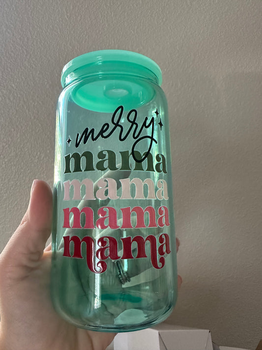 Merry Mama beer can cup